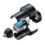 2x USB C 70W car charger with LED display Joyroom JR-CCD02 - black, Joyroom 6956116776855 6956116776855