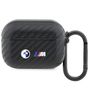 BMW BMAPWMPUCA2 AirPods Pro cover black/black Carbon Double Metal Logo, BMW 3666339123833 3666339123833