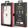 Ferrari FEHMP14MURKT iPhone 14 Plus 6.7" clear/transparent hardcase Outline Magsafe, Ferrari 3666339121143 3666339121143