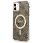 Guess GUHMN61H4STW iPhone 11 6.1" brown/brown hardcase 4G MagSafe, Guess 3666339126841 3666339126841