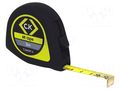Measuring tape; L: 3m; measure C.K CK-3442M-3