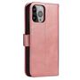 Wallet Case with Stand for iPhone 15 Pro Max Magnet Case - Pink, Hurtel 5907769356438 5907769356438