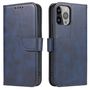 Flip Stand Wallet Case for iPhone 15 Pro Max Magnet Case - Blue, Hurtel 5907769356414 5907769356414