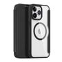 Dux Ducis Skin X Pro Magnetic Flip MagSafe Case iPhone 15 Pro - Black, Dux Ducis 6934913025239 6934913025239