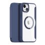 Dux Ducis Skin X Pro Magnetic Flip MagSafe Case iPhone 15 Plus - Blue, Dux Ducis 6934913025215 6934913025215