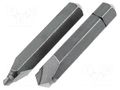 Kit: screwdriver bits; 35mm; Mounting: 1/4" (C6,3mm); 2pcs. C.K CK-422003