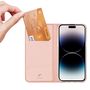 Dux Ducis Skin Pro Wallet Case for iPhone 15 Pro Max - Pink, Dux Ducis 6934913025468 6934913025468