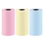 Set of colorful paper rolls for the HURC9 cat mini thermal printer - 3 pcs., Hurtel 5907769356186 5907769356186