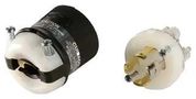 TWIST LOCK PLUG, 4P4W, 30A 120/208V, NEMA L18-30P HBL2751