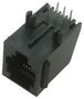 CAT5/CAT5E RJ25 MODULAR JACK 6 POSITION 1 PORT MTJ-661X1