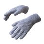 Braided telephone gloves with cut-outs for fingers - gray, Hurtel 5907769307997 5907769307997