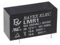 Relay: electromagnetic; SPDT; Ucoil: 5VDC; 12A; 12A/250VAC; LMR1 Recoy/RAYEX ELECTRONICS LMR1-5D