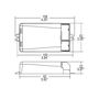 20W CC+CV LED supply, with DIP switches 250-700mA, 24V (700mA), controlled by AM / PWM, DALI, IP20, TCI 151403BI