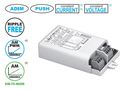 20W power supplier LED 250-900mA 3-53V, DIP-SWITCH, 12V(900mA), 24V(900mA); dimming AM(1-10V), PUSH 151404