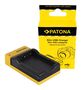 PATONA Slim micro-USB Charger f. Fujifilm Fuji NP-40 Finepix F30 F-30 F31 F-31 F31fd F-31fd F402, PATONA 151513 4055655203401