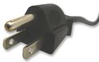 POWER CORD, US PLUG - FREE END, 2M X-4203045A