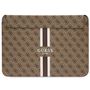 Guess 4G Printed Stripes cover for a 16&quot; laptop - brown, Guess 3666339120542 3666339120542