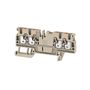 Feed-through terminal block, PUSH IN, 2.5 mm², 800 V, 24 A, Number of connections: 4 Weidmuller 1521690000 04050118328035