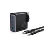 GaN charger UK Joyroom JR-TCG05UK 140W 3x USB-C USB-A + USB-C / USB-C cable 240W 1.2m, Joyroom 6956116769758 6956116769758