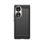 Carbon Case silicone case for Honor 90 - black, Hurtel 5907769358746 5907769358746