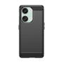 Carbon Case silicone case for OnePlus Ace 2V/OnePlus Nord 3 - black, Hurtel 5907769358685 5907769358685