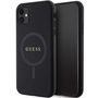 Guess GUHMN61PSAHMCK case for iPhone 11 / Xr - black Saffiano MagSafe, Guess 3666339155667 3666339155667