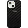 Audi Carbon Fiber iPhone 14 6.1" black/black hardcase AU-TPUPPCIP14-R8/D2-BK, Audi 6955250225342 6955250225342