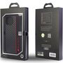 Audi Carbon Fiber Stripe iPhone 14 6.1&quot; black/black hardcase AUS-TPUPCIP14-R8/D1-BK, Audi 6955250225304 6955250225304