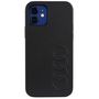 Audi Synthetic Leather iPhone 12/12 Pro 6.1&quot; black/black hardcase AU-TPUPCIP12P-TT/D1-BK, Audi 6955250226349 6955250226349