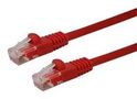 PATCH LEAD, CAT5E, RED, 0.3M 2965-0.3R
