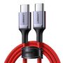 Ugreen US294 USB-C - USB-C 3A 480Mb/s cable 1m - red, Ugreen 6957303861866 6957303861866