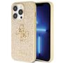 Guess GUHCP14LHG4SGD case for iPhone 14 Pro - gold Glitter Script Big 4G, Guess 3666339147761 3666339147761