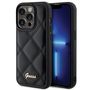 Guess Quilted Metal Logo case for iPhone 15 Pro Max - black, Guess 3666339149635 3666339149635