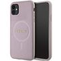 Guess GUHMN61PSAHMCP case for iPhone 11 / Xr - pink Saffiano MagSafe, Guess 3666339156084 3666339156084