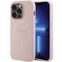 Guess GUHMP14LPSAHMCP case for iPhone 14 Pro - pink Saffiano MagSafe, Guess 3666339156169 3666339156169