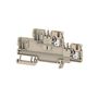 Multi-tier modular terminal, PUSH IN, 2.5 mm², 800 V, 24 A, Number of levels: 2, dark beige, orange Weidmuller 1548060000 04050118353808