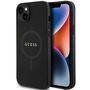 Guess GUHMP15MPSAHMCK iPhone 15 Plus 6.7&quot; black/black hardcase Saffiano MagSafe, Guess 3666339155773 3666339155773