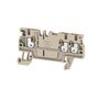 Feed-through terminal block, PUSH IN, 1.5 mm², 500 V, 17.5 A, Number of connections: 3 Weidmuller 1552740000 04050118359626