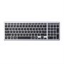 Ugreen KU005 Bluetooth / 2.4 GHz wireless membrane keyboard - black, Ugreen 6941876212583 6941876212583