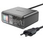 Acefast Z4 PD 218W GaN 3 x USB-C + USB-A Multifunction Adapter with 4 Ports - Gray, Acefast 6974316282587 6974316282587