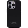 Audi Silicone Case for iPhone 15 Pro Max - black, Audi 6955250226578 6955250226578
