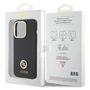 Guess Silicone Logo Strass 4G case for iPhone 15 Pro Max - black, Guess 3666339148515 3666339148515