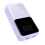 Joyroom JR-PBC07 20000mAh 30W mini power bank with USB-C and Lightning cables - purple, Joyroom 6956116776503 6956116776503