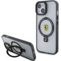 Ferrari FEHMP15SUSCAK iPhone 15 6.1&quot; black/black hardcase Ring Stand 2023 Collection MagSafe, Ferrari 3666339170882 3666339170882