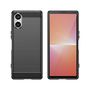 Carbon Case for Sony Xperia 5 V - black, Hurtel 5907769359958 5907769359958