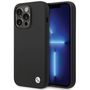 BMW Silicone Metal Logo iPhone 15 Pro Max Case - Black, BMW 3666339200107 3666339200107