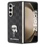 Karl Lagerfeld Saffiano Monogram Ikonik Pin case for Samsung Galaxy Z Fold 5 - black, Karl Lagerfeld 3666339174026 3666339174026