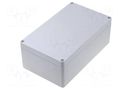 Enclosure: multipurpose; X: 120mm; Y: 200mm; Z: 75mm; ABS; grey; IP65 COMBIPLAST CP-11-1