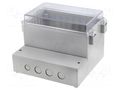 Enclosure: wall mounting; for control system elements; X: 165mm COMBIPLAST CP-11-25T