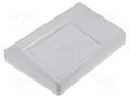 Enclosure: desktop; X: 275mm; Y: 200mm; Z: 83mm; ABS; grey (matt) COMBIPLAST CP-18-4
